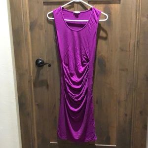 Ingrid and Isabel Pleated Maternity Dress